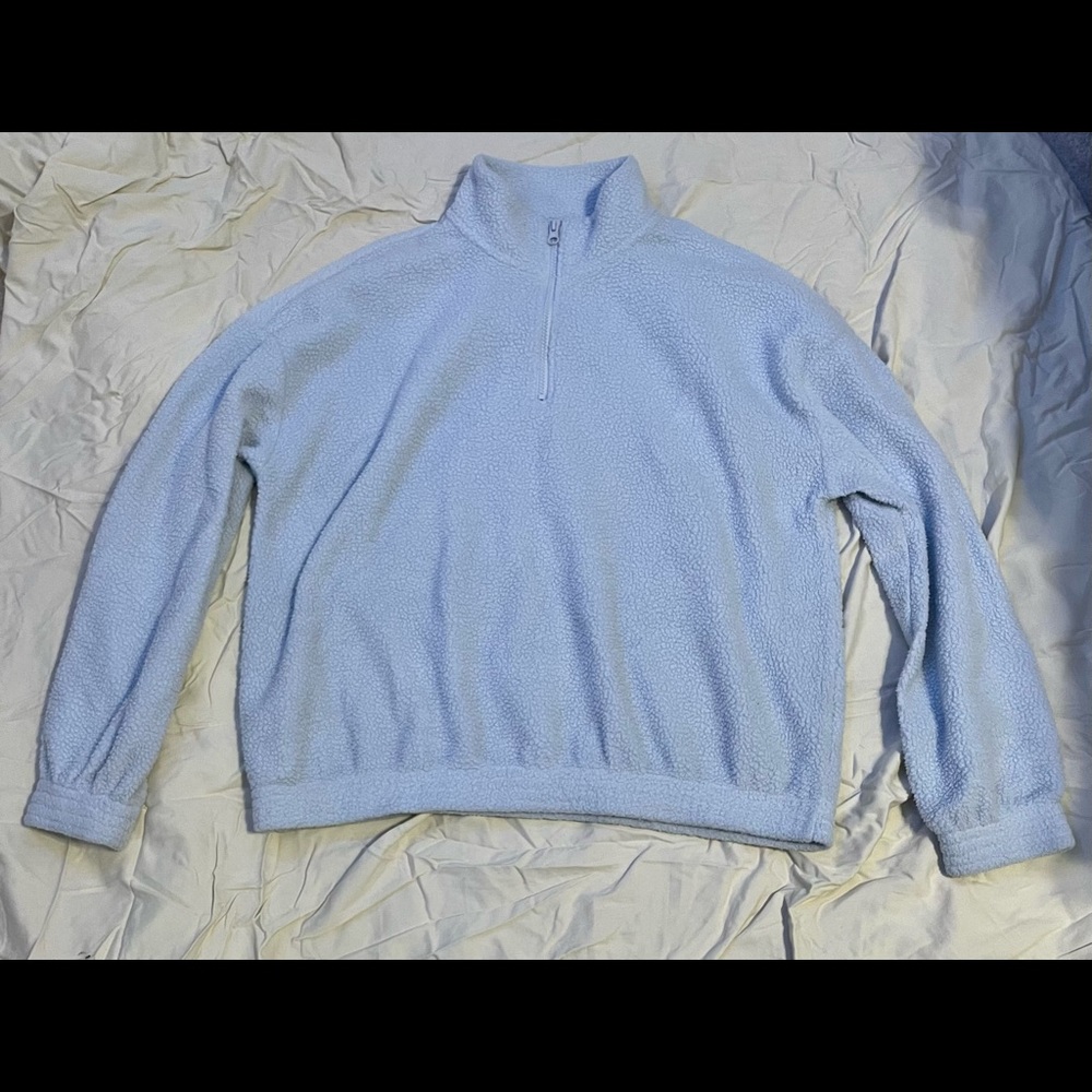 PacSun Sherpa quarter zip